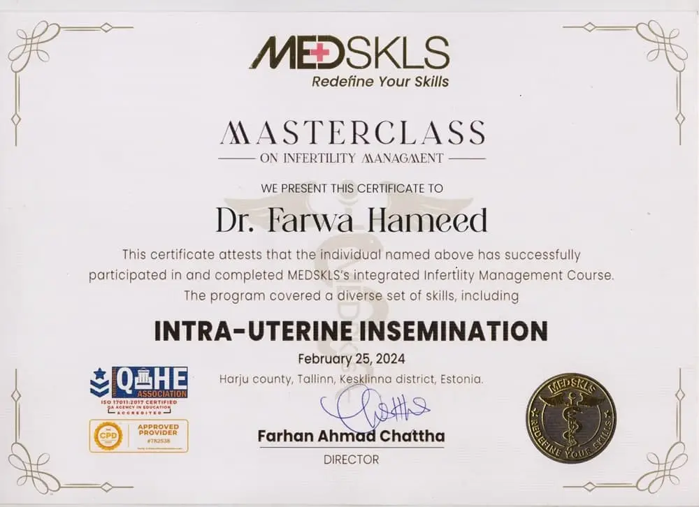 MedSkills - Infertility Management - Additional Medical Training and Certification